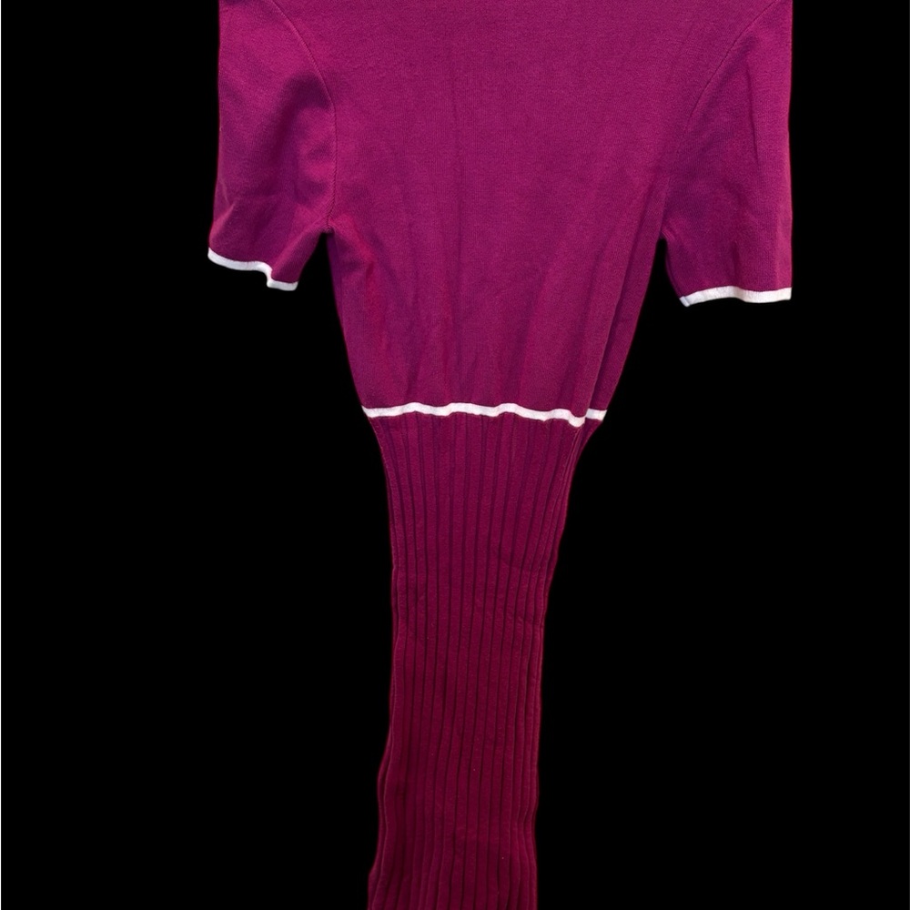 Alexia Admor Fuchsia Ribbed Pencil Dress size M NWT Read description - Picture 3 of 6